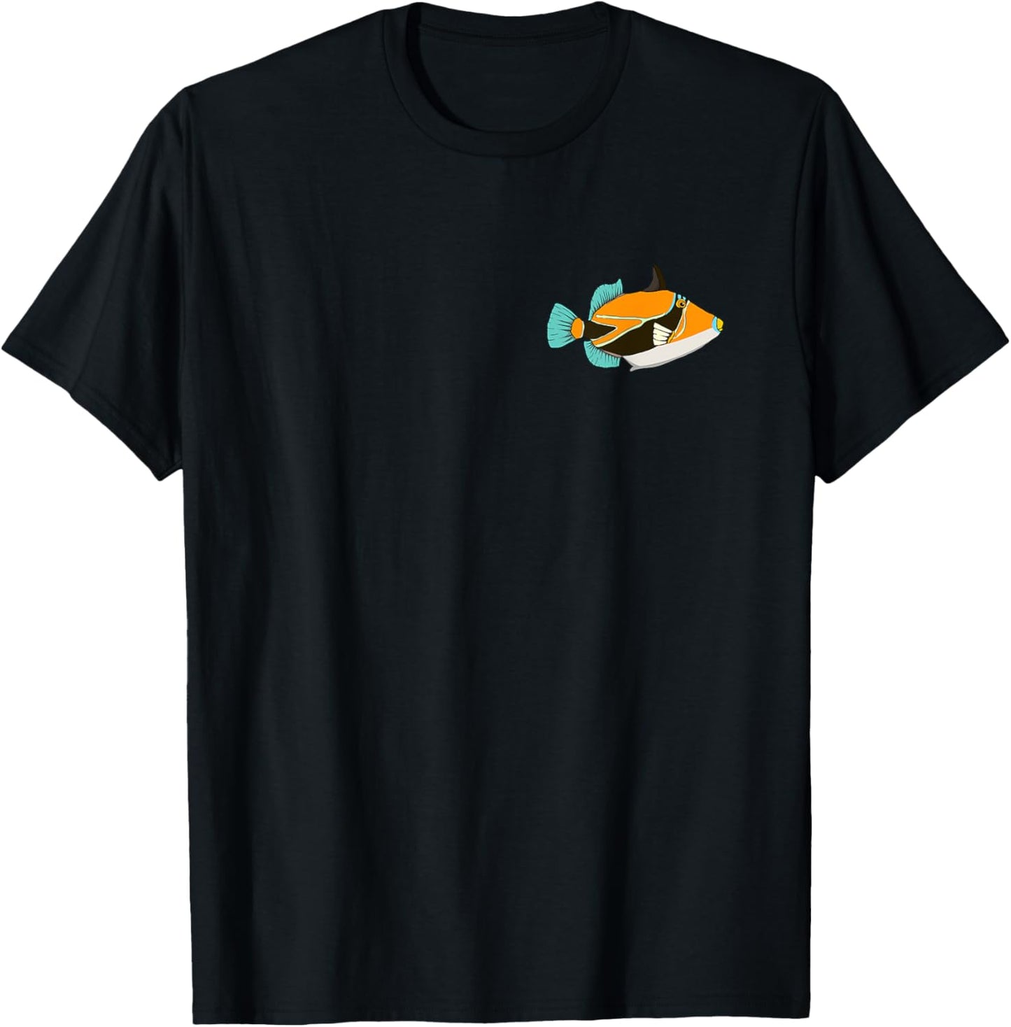 Humuhumunukunukuapua'a Hawaiian Reef Triggerfish Hawaii T-Shirt - T-Shirt | Black