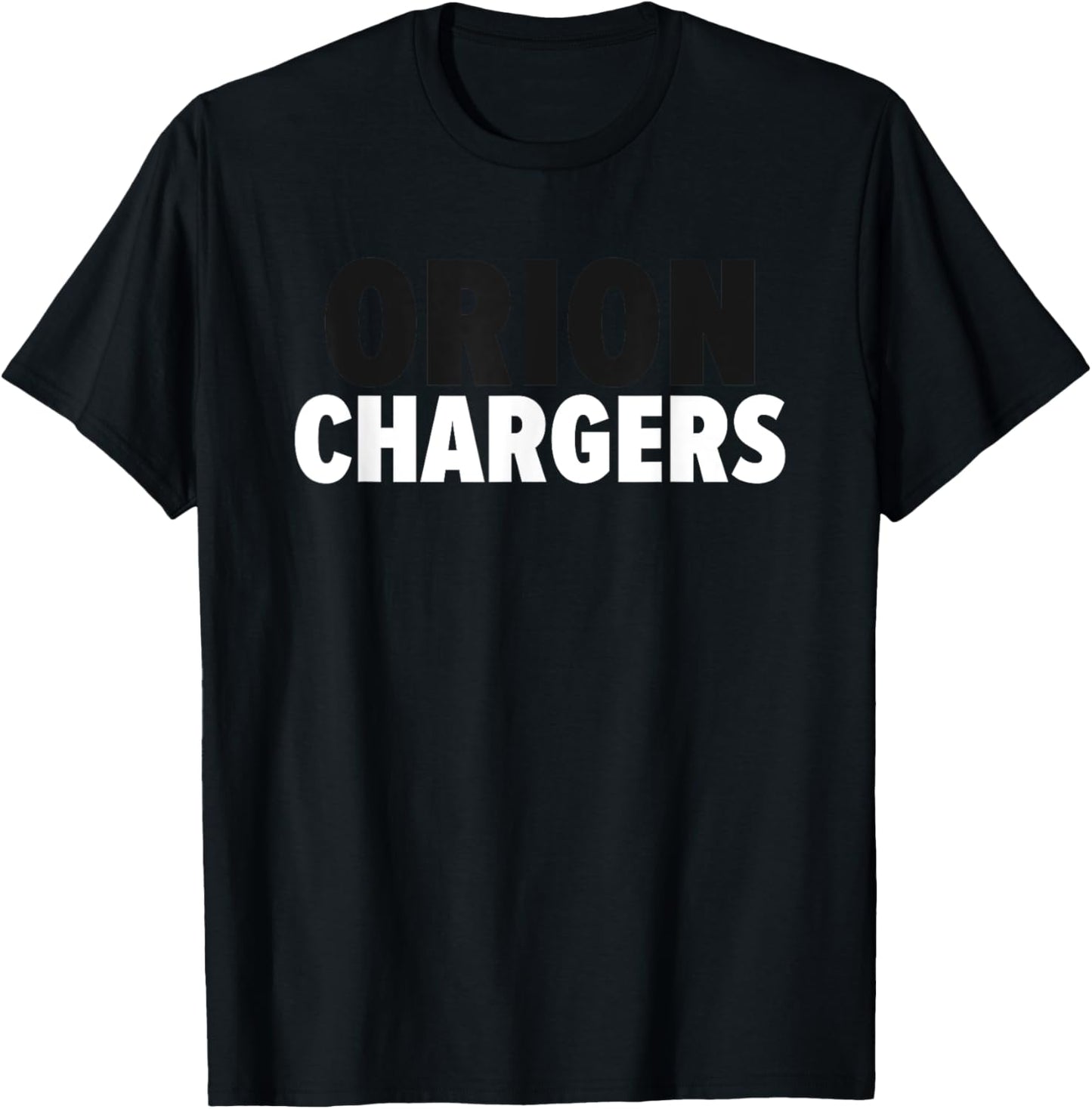 Orion Chargers Bold T-Shirt - T-Shirt | Black