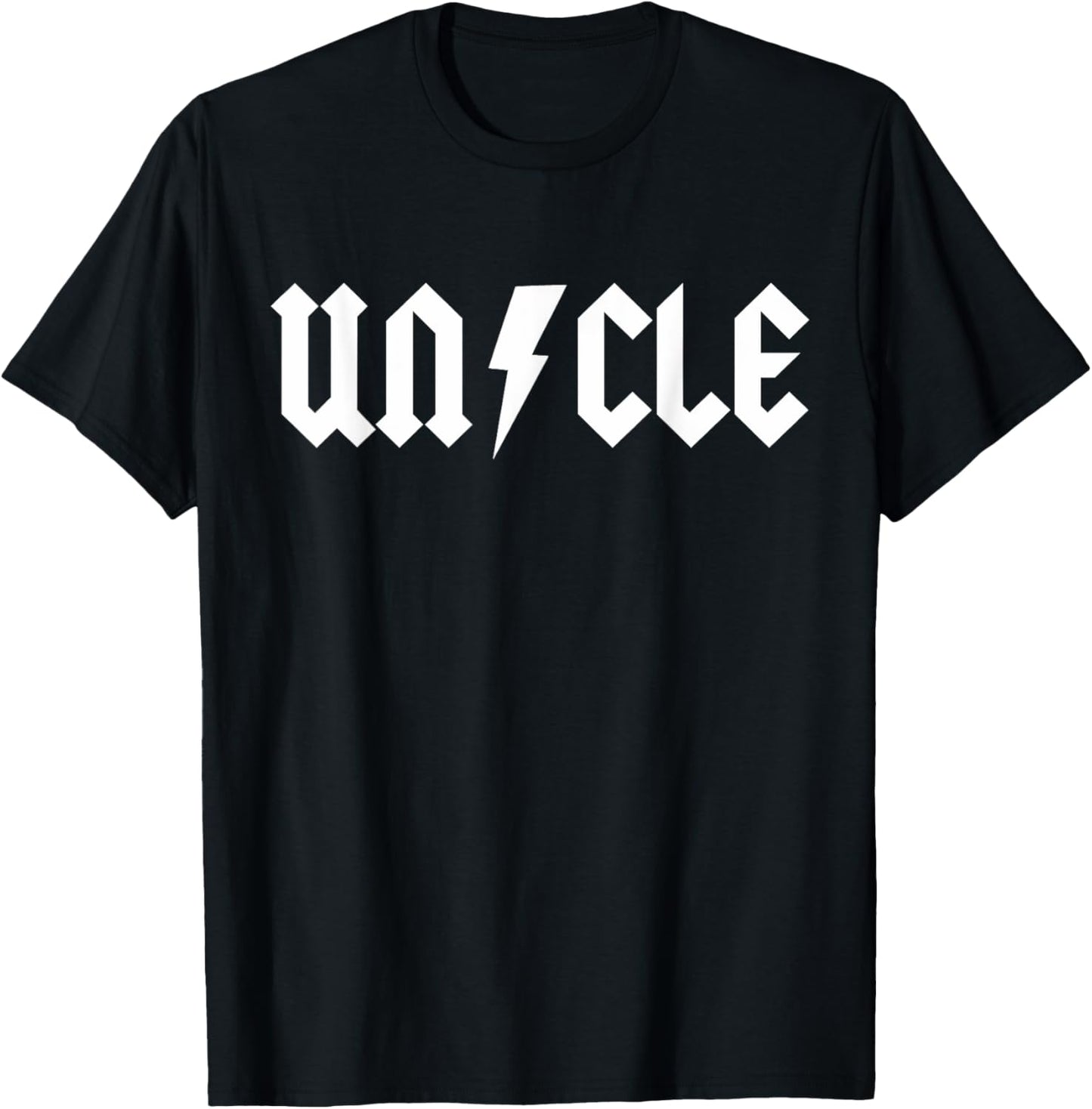 Rock n Roll Uncle Birthday Rock Star Matching Family T-Shirt - T-Shirt | Black