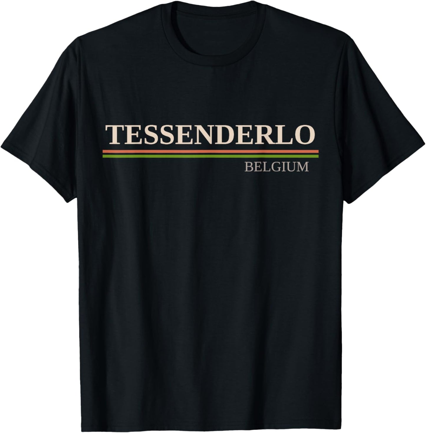 Tessenderlo Belgium T-Shirt - T-Shirt | Black
