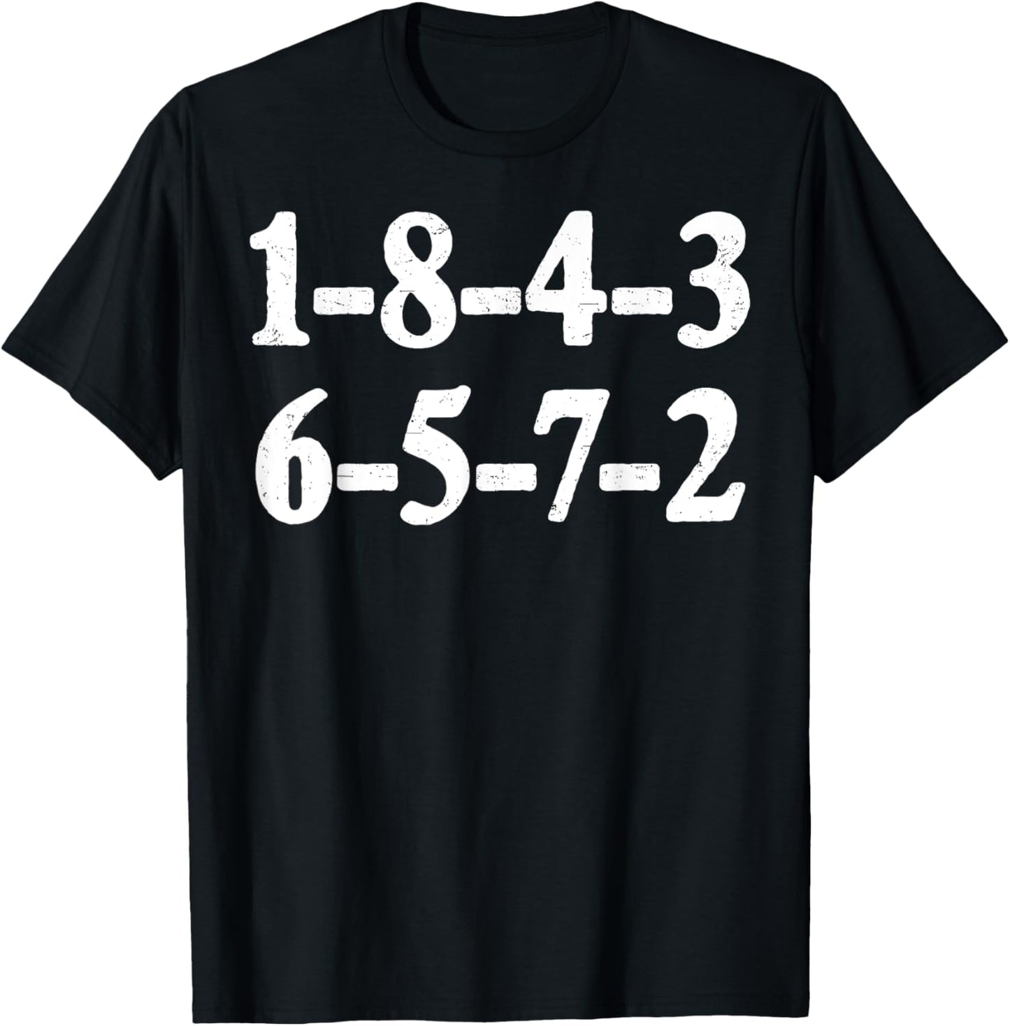 18436572 Firing Order Small Block Engine V8 Big Block T-Shirt - T-Shirt | Black