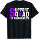 ITP Awareness Support Squad T-Shirt - T-Shirt | Black