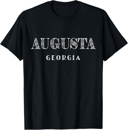 Augusta Georgia T-Shirt - T-Shirt | Black