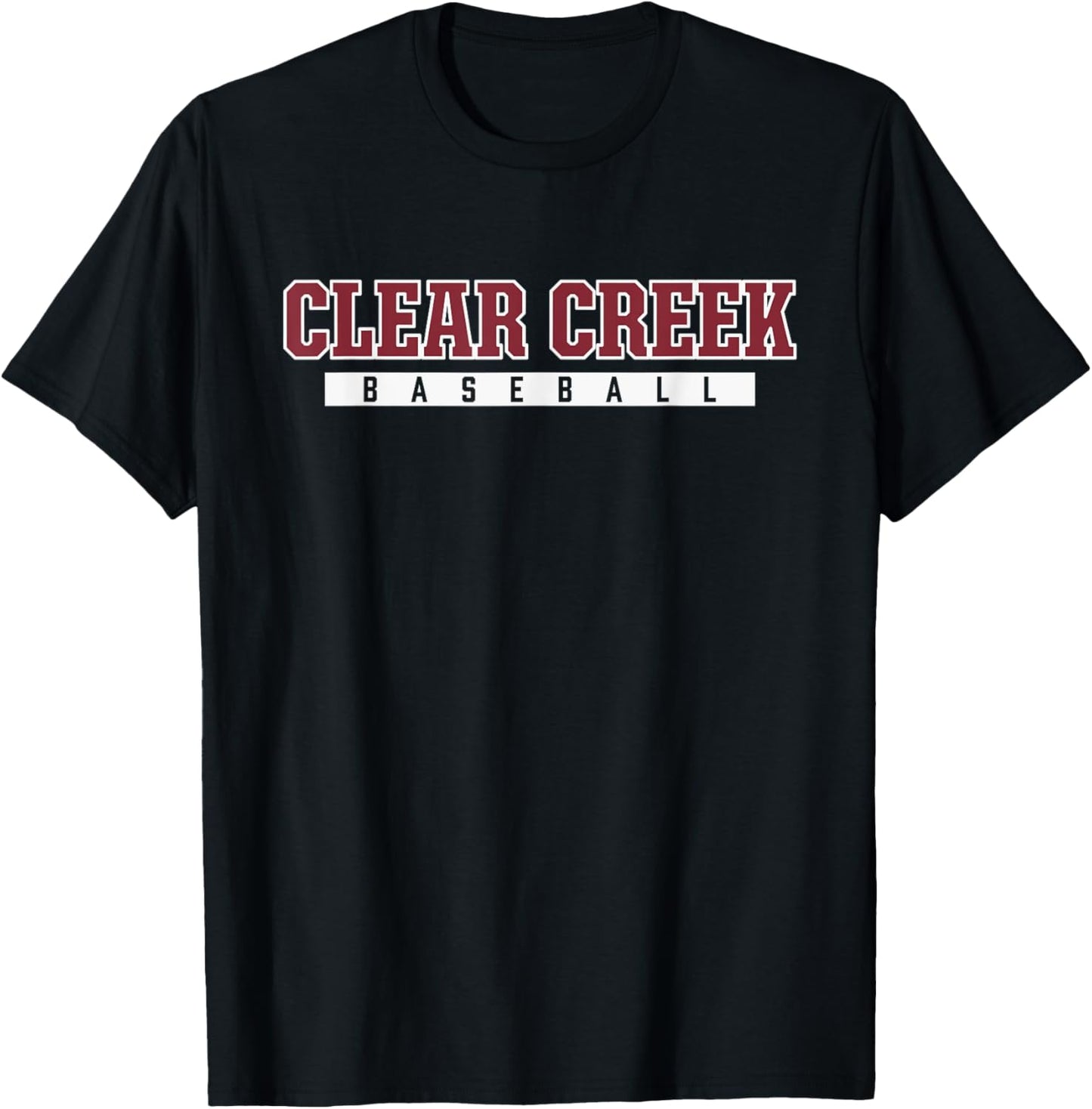Clear Creek High School Baseball T-Shirt - T-Shirt | Black