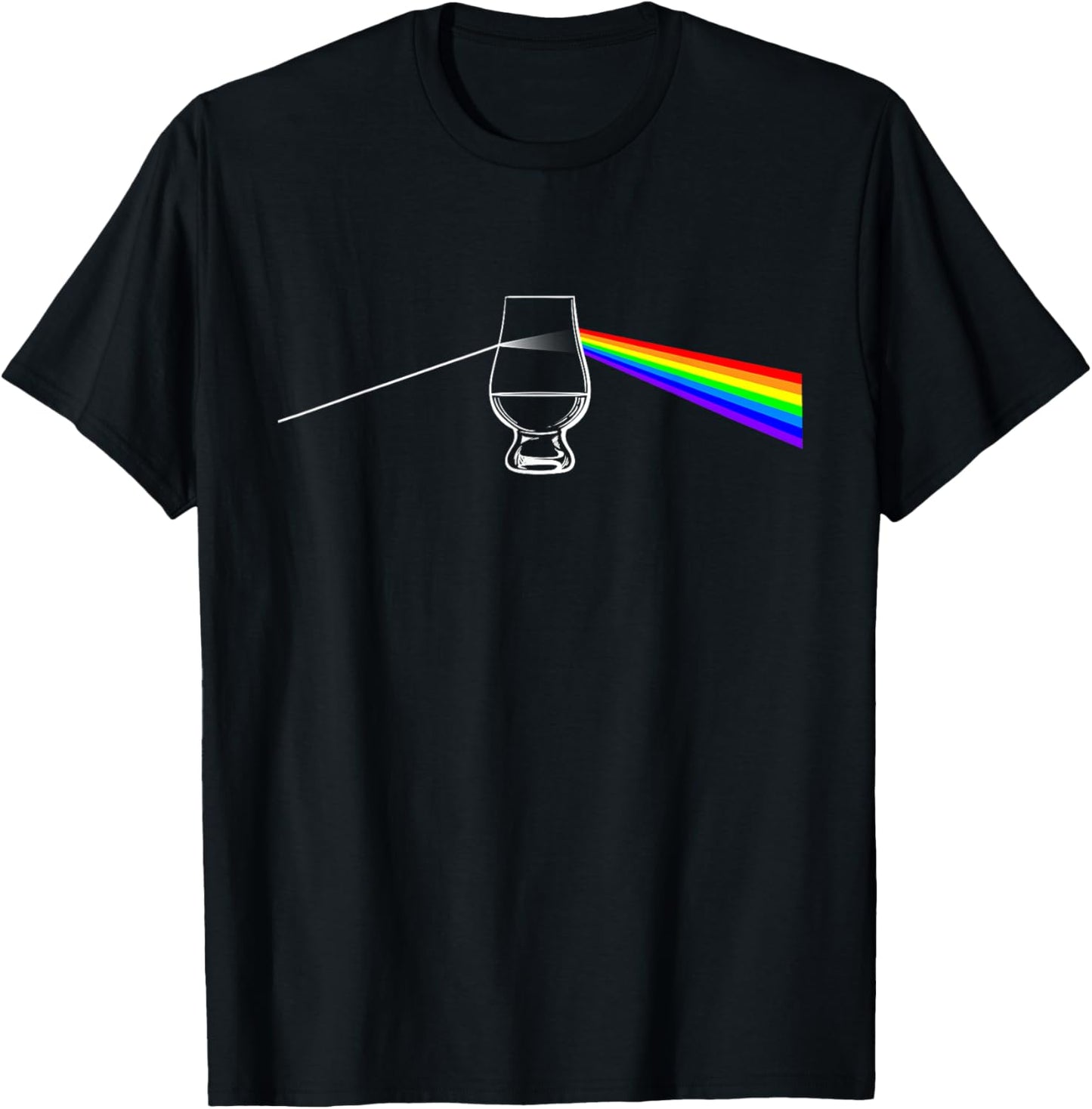 Dark Side of the Glen for Whiskey Stocking Stuffer Gifts T-Shirt - T-Shirt | Black