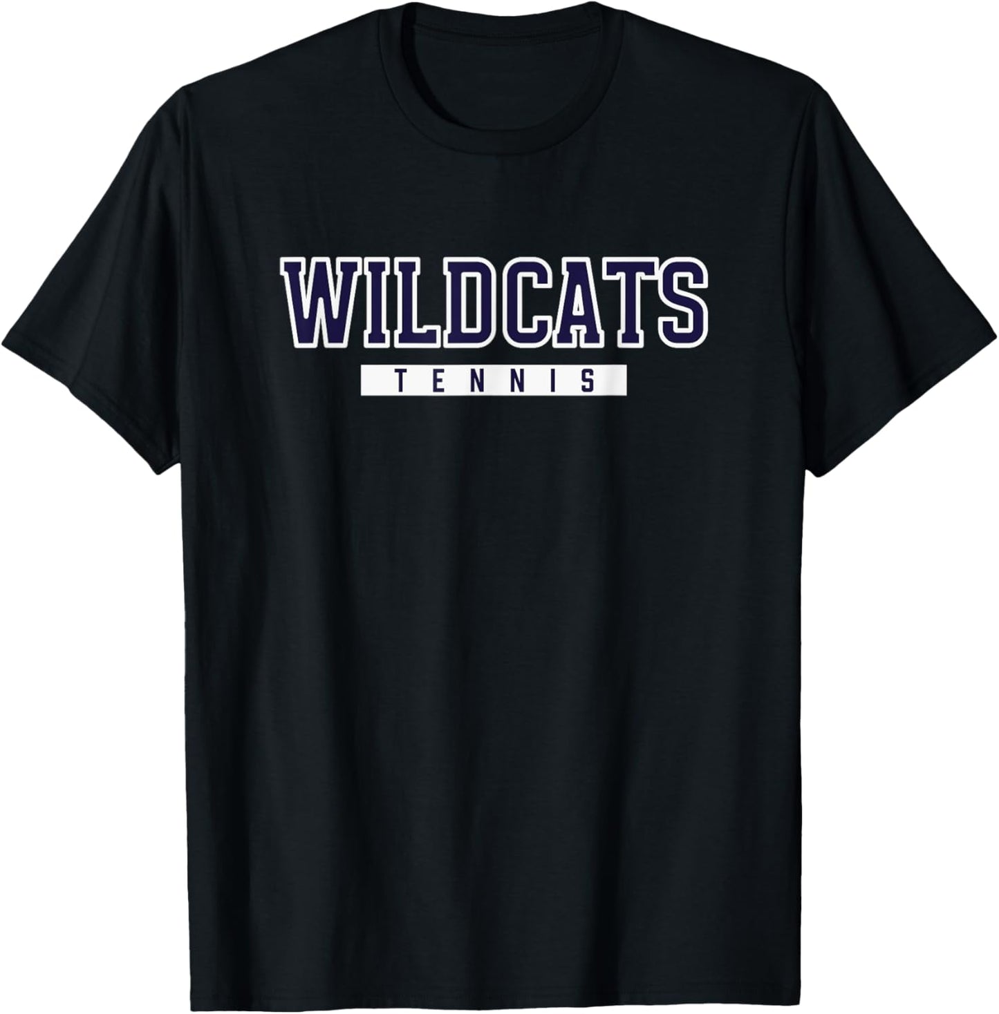 Northwestern Wildcats Tennis T-Shirt - T-Shirt | Black
