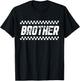 Brother Pit Crew Family Racing Birthday Race Car T-Shirt - T-Shirt | Black