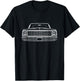 73-87 Squarebody Grill Silhouette Round Eye Squarebody Truck T-Shirt - T-Shirt | Black