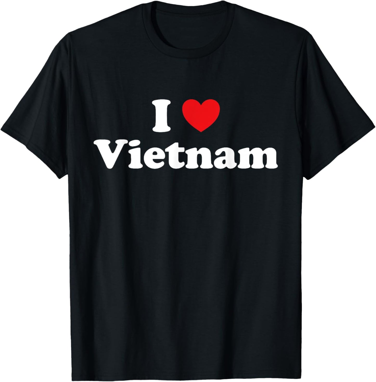 I Heart Souvenir Vietnam Travel I Love Vietnam T-Shirt - T-Shirt | Black