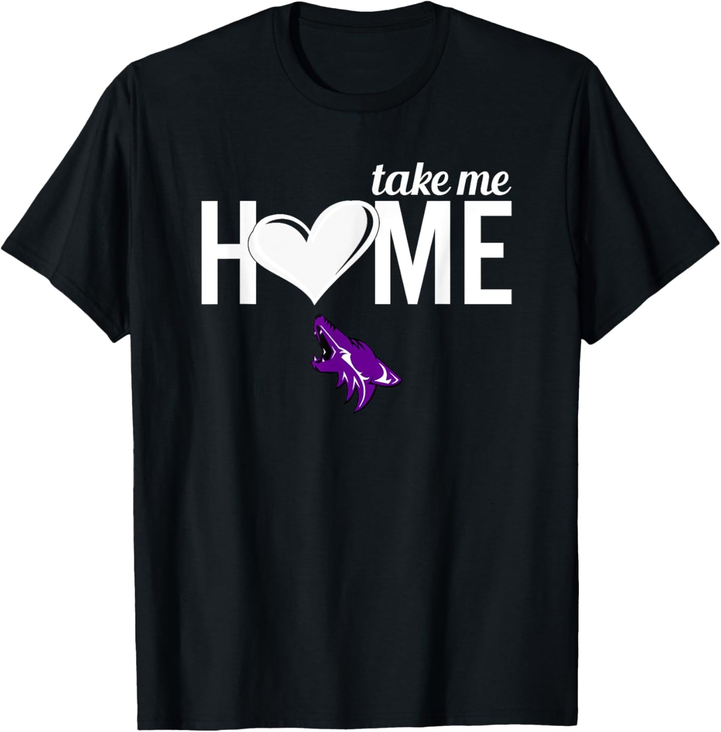 Anna Coyotes Logo Take Me Home HS T-Shirt - T-Shirt | Black