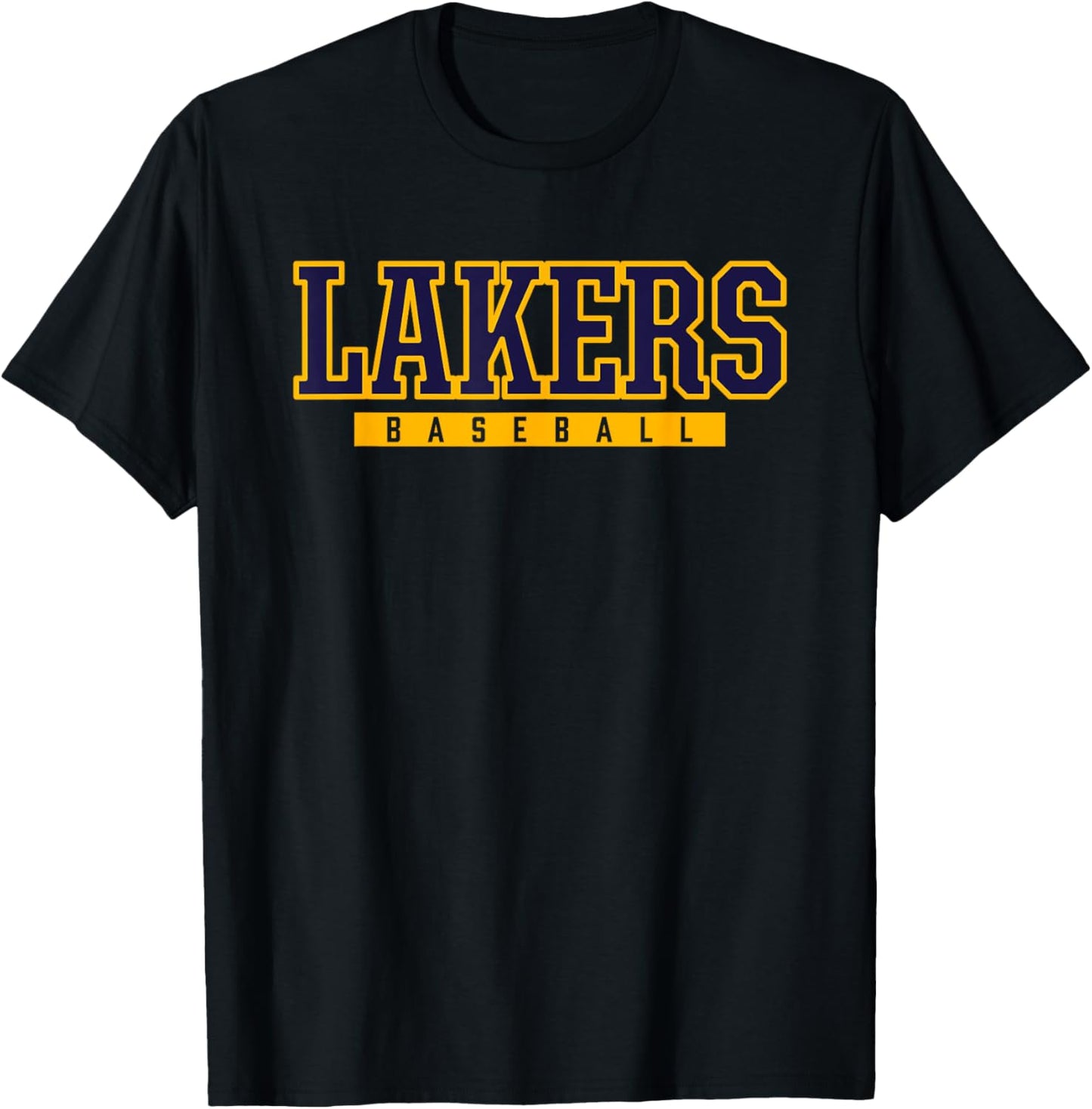 Prior Lake Lakers Baseball T-Shirt - T-Shirt | Black