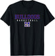Mason Bulldogs Logo Basketball HS T-Shirt - T-Shirt | Black