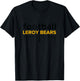 Leroy Bears Football Lines HS T-Shirt - T-Shirt | Black