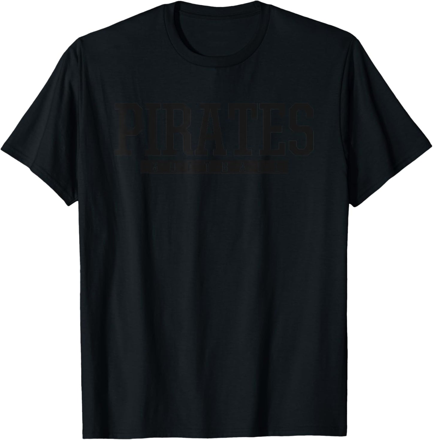 Prairie Pirates Softball HS T-Shirt - T-Shirt | Black