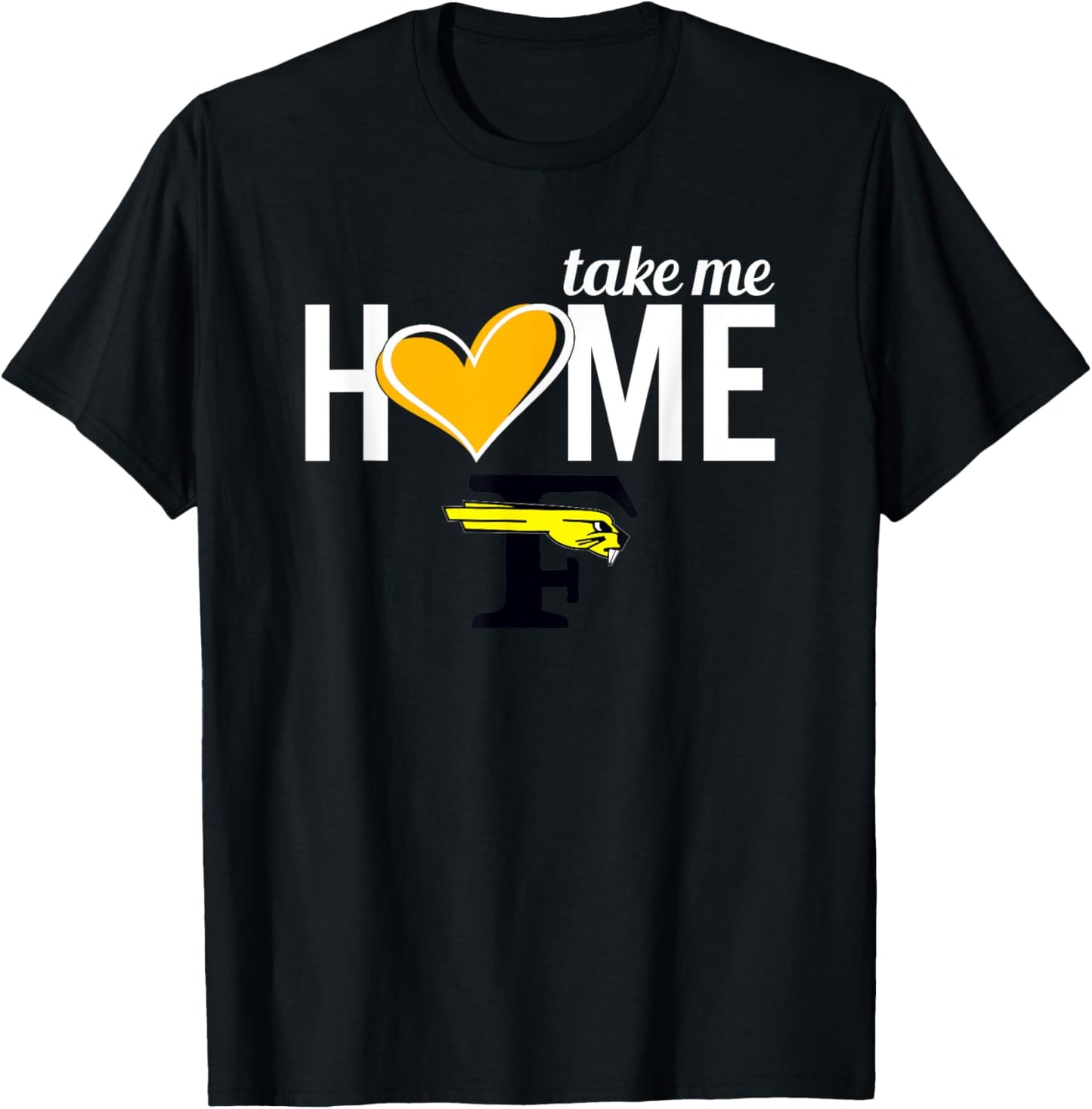 Forney Jackrabbits Logo Take Me Home HS T-Shirt - T-Shirt | Black