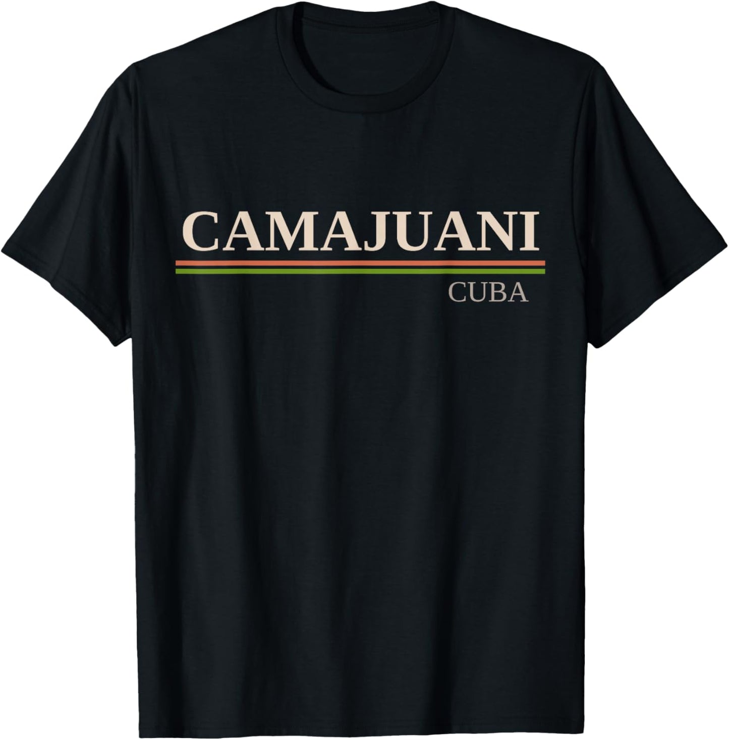Camajuani Cuba T-Shirt - T-Shirt | Black