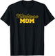University of Michigan Wolverines Mom T-Shirt - T-Shirt | Black
