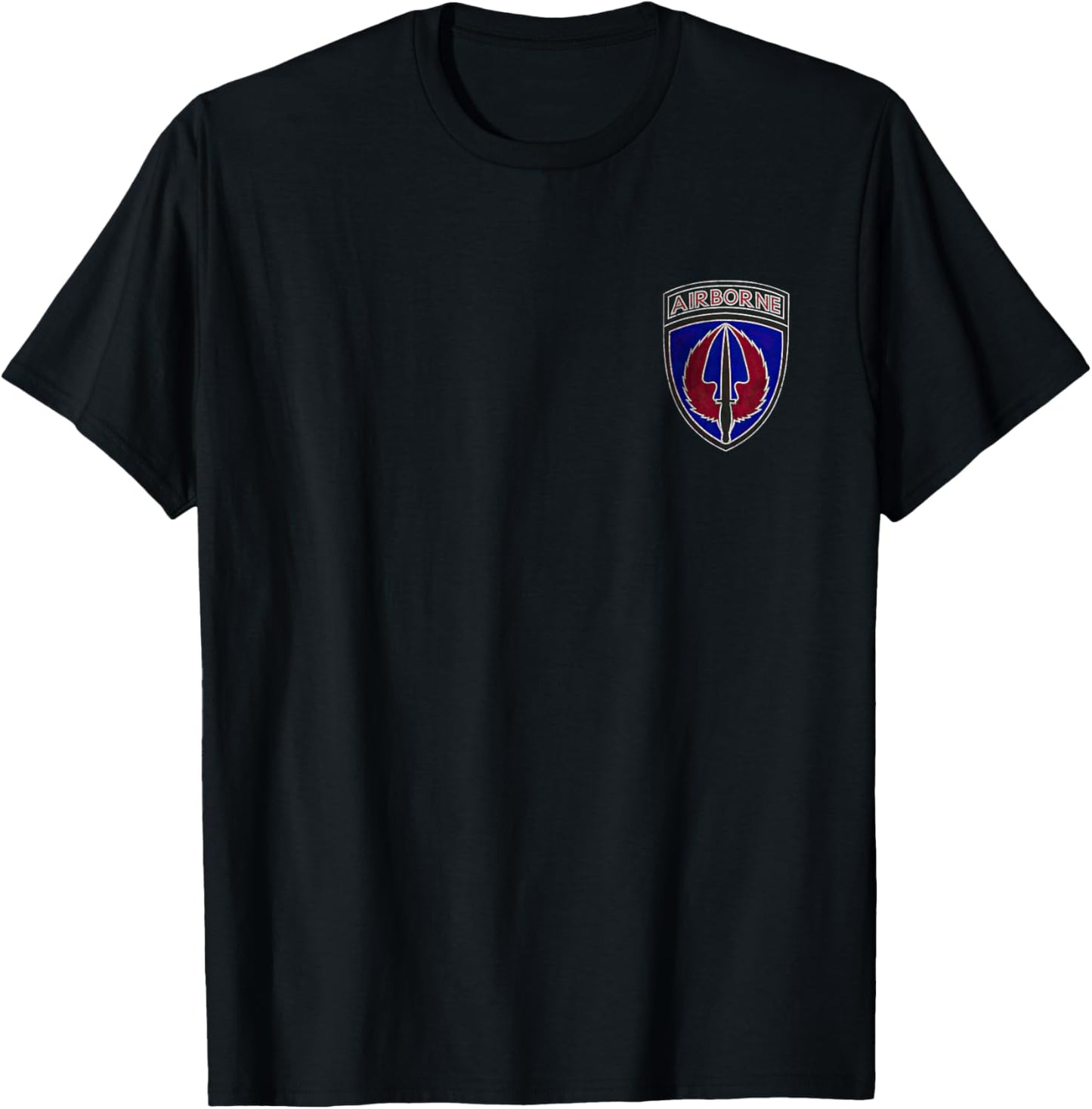 USASOAC 160th SOAR Fort Liberty Logo Military Veteran Papa T-Shirt - T-Shirt | Black