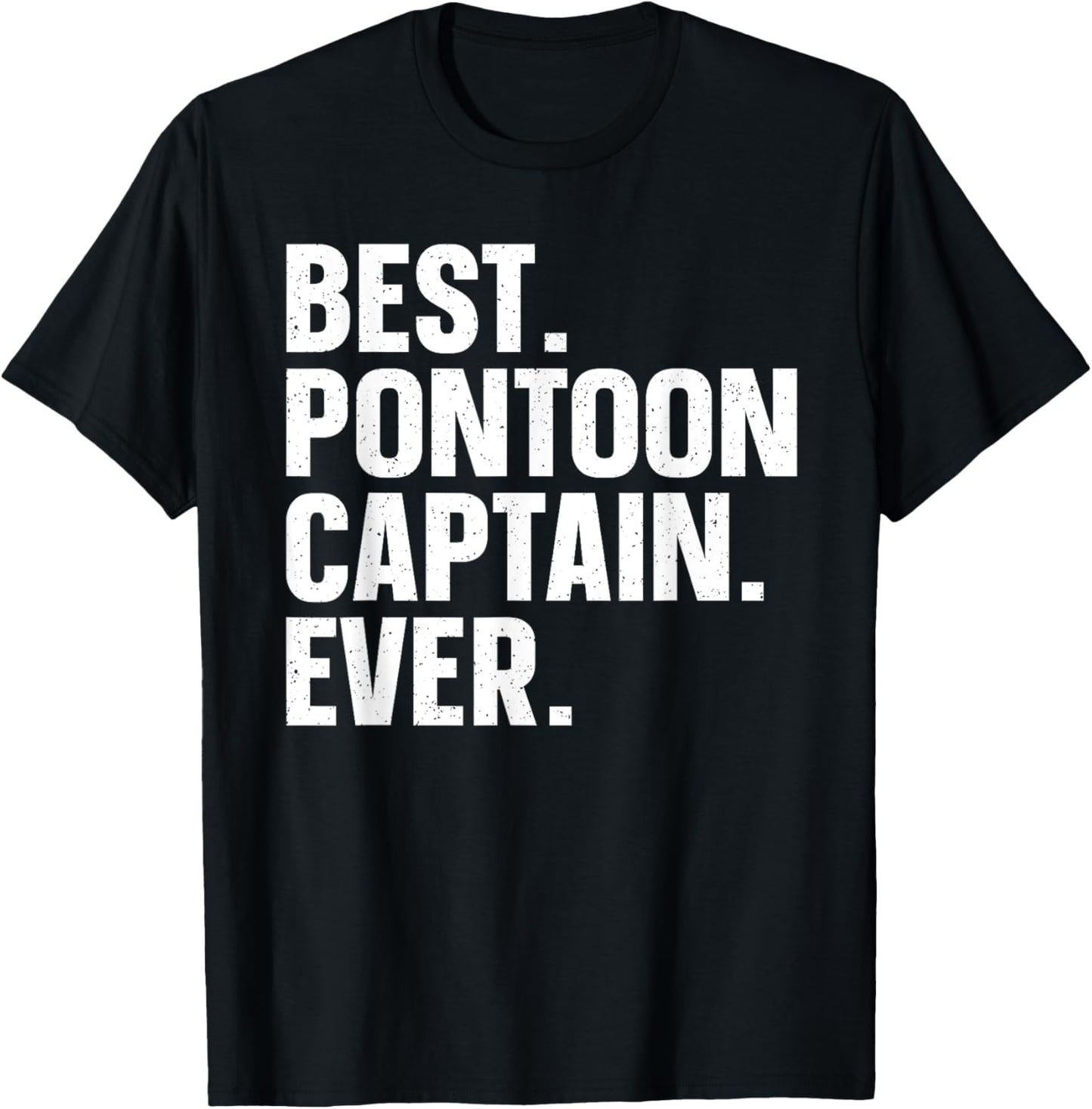 Pontoon Boat Captain Art Women Lake Pontooning Lover T-Shirt - T-Shirt | Black
