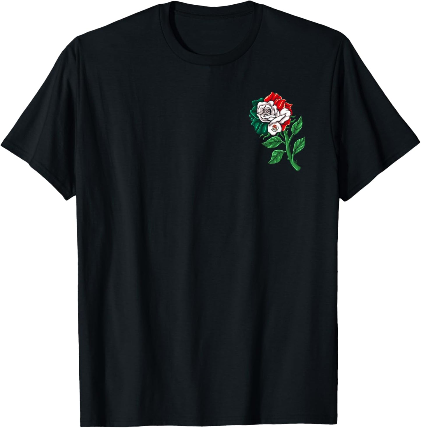 Mexico Gift Rose Tijuana Mexican Hispanic Pride Poncho T-Shirt - T-Shirt | Black