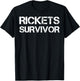 Rickets Survivor T-Shirt - T-Shirt | Black