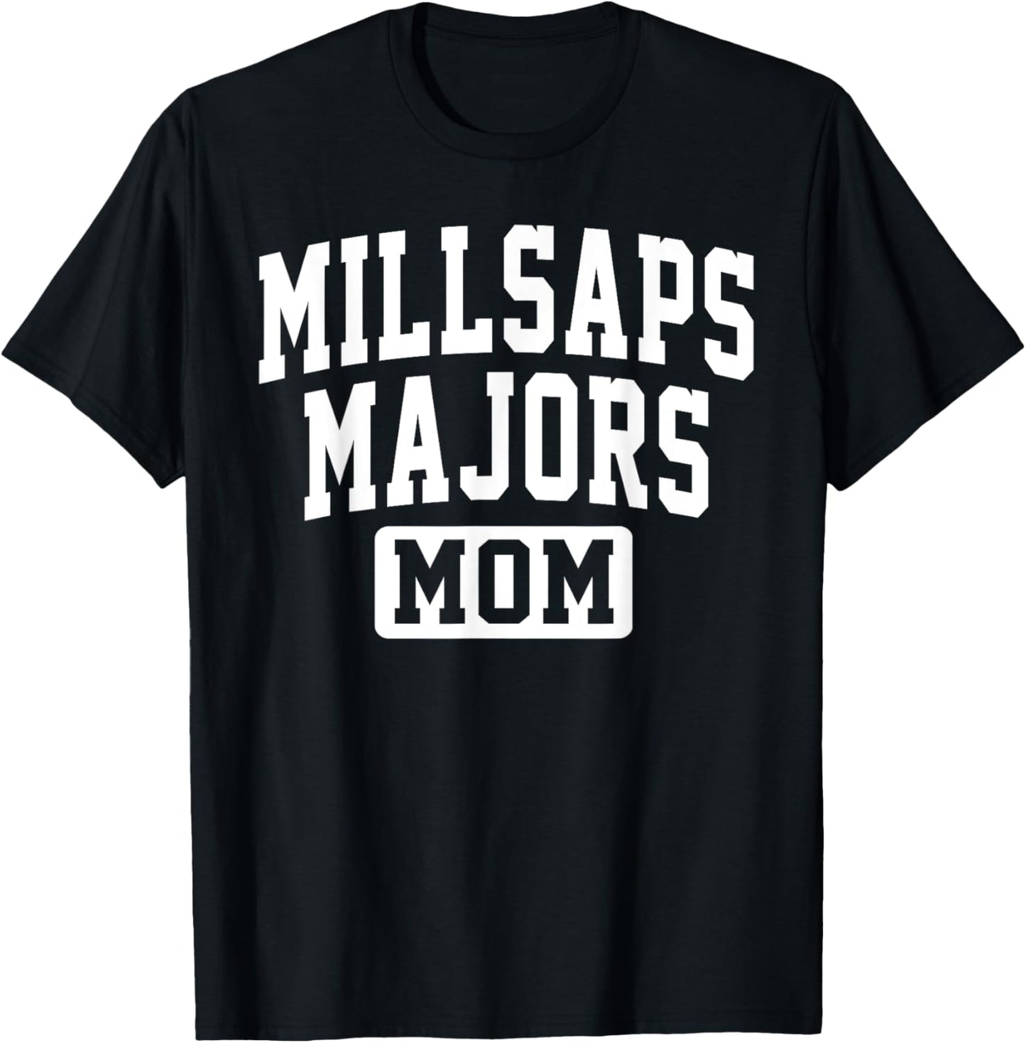 Millsaps College Majors Mom Mother Arch Vintage Family Women T-Shirt - T-Shirt | Black