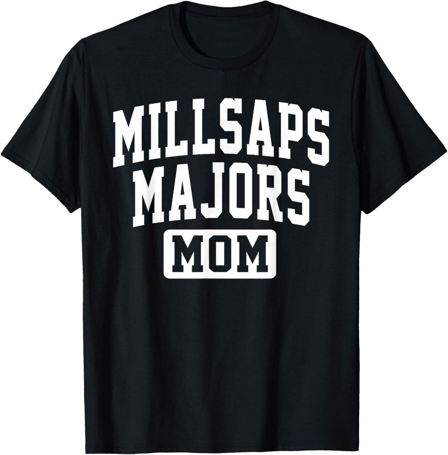 Millsaps College Majors Mom Mother Arch Vintage Family Women T-Shirt - T-Shirt | Black