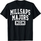 Millsaps College Majors Mom Mother Arch Vintage Family Women T-Shirt - T-Shirt | Black