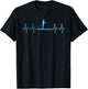 Paddleboarding Art Women SUP Stand Up Paddle Board T-Shirt - T-Shirt | Black