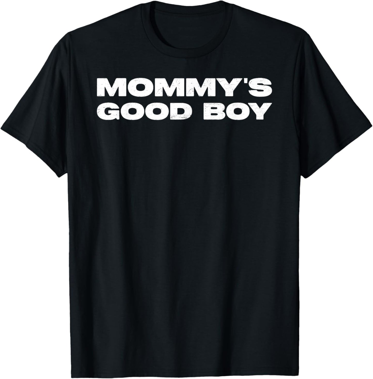 Mommy's Good Boy Kids Toddler Funny Saying Novelty T-Shirt - T-Shirt | Black