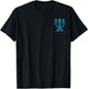 Tribal Hawaiian Maori Sun Sea-turtle Shark Sea horse and Ray T-Shirt - T-Shirt | Black