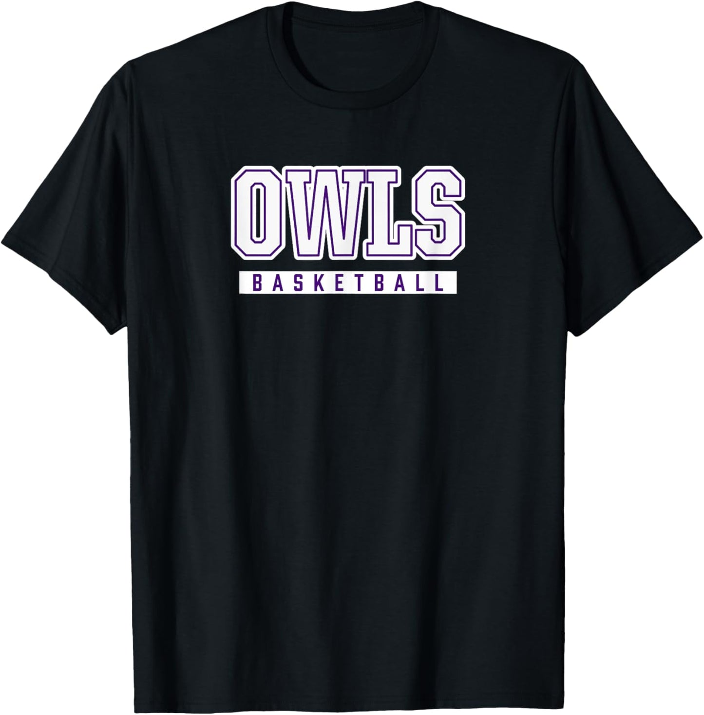 Owls Basketball Seymour High School T-Shirt - T-Shirt | Black