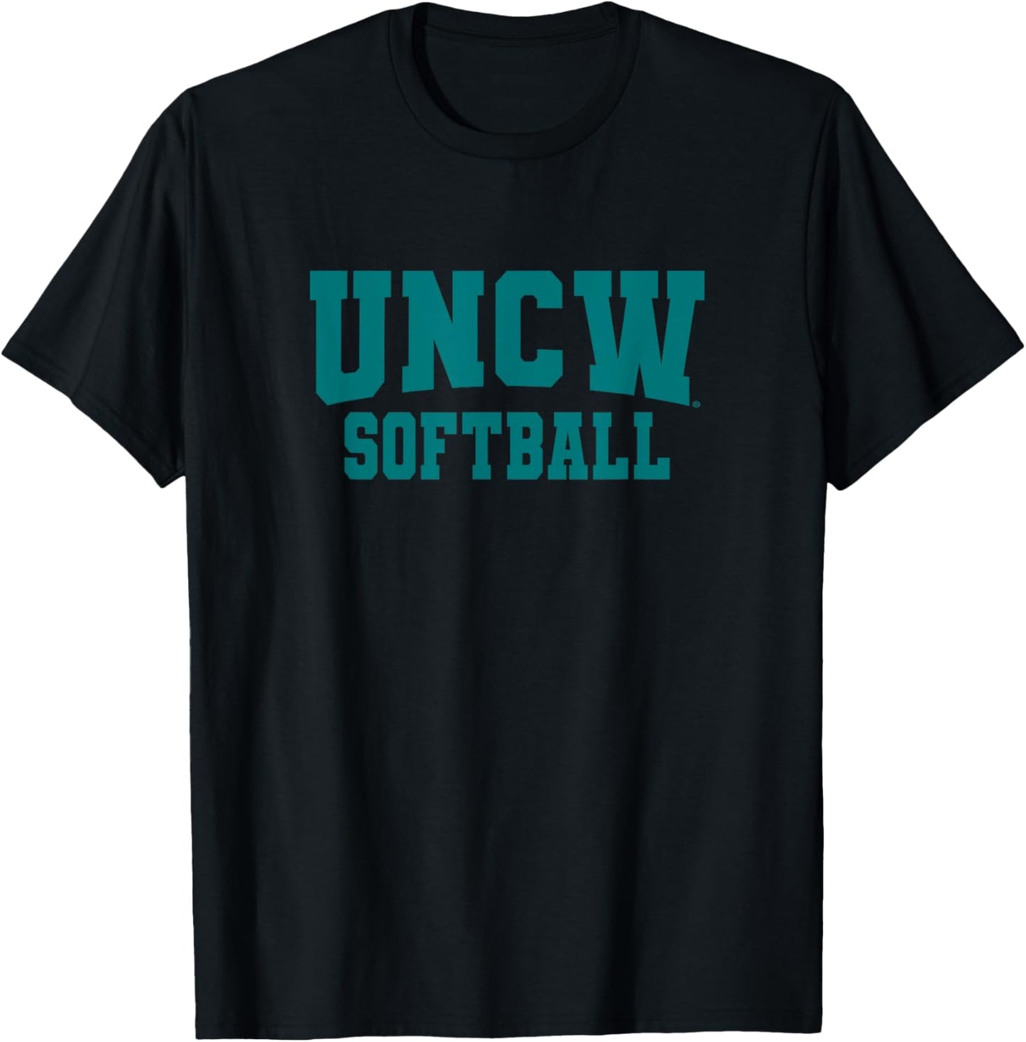 UNCW Seahawks Softball Apparel Sports Fan T-Shirt - T-Shirt | Black