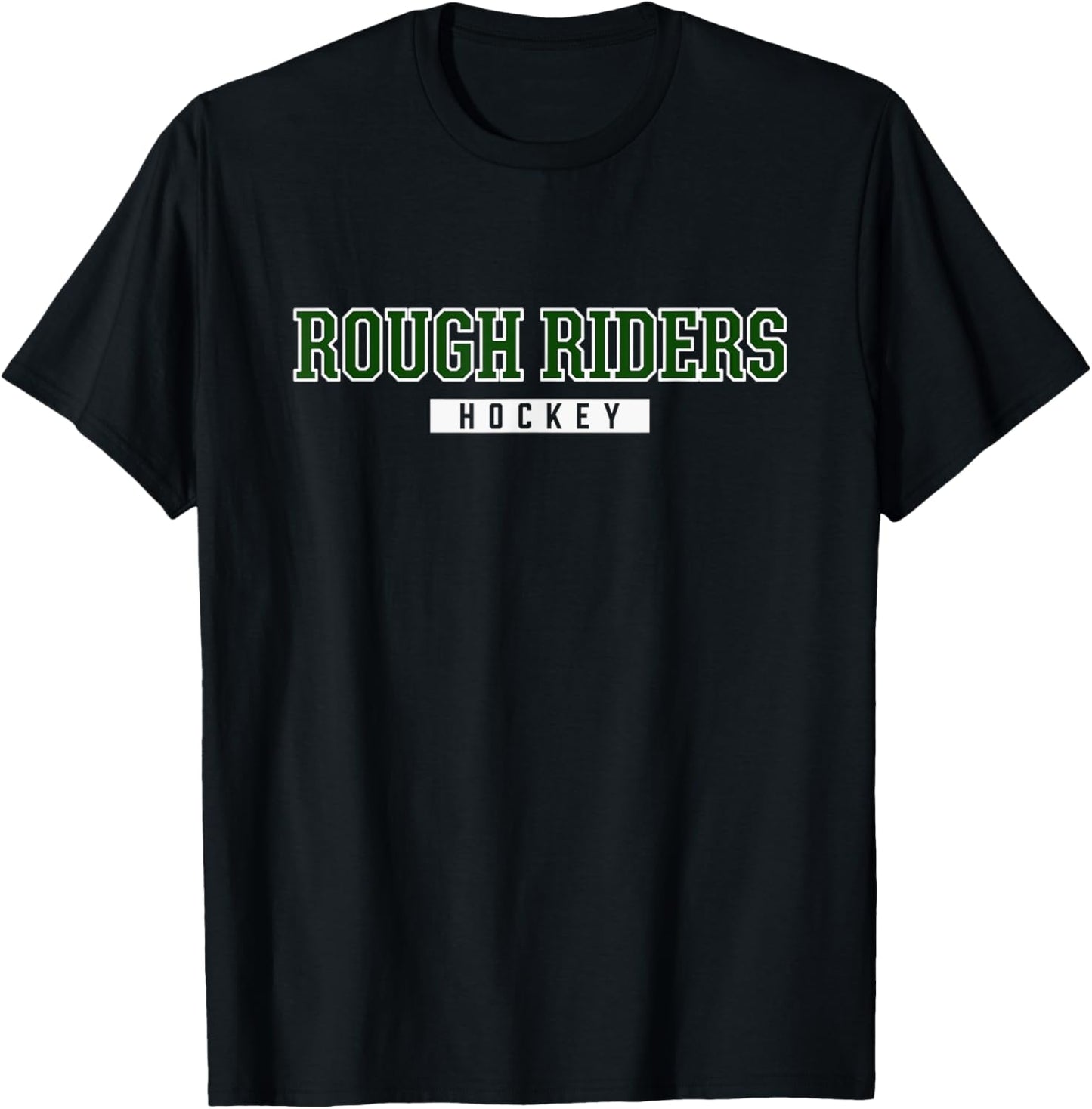 West Side Rough Riders Hockey T-Shirt - T-Shirt | Black