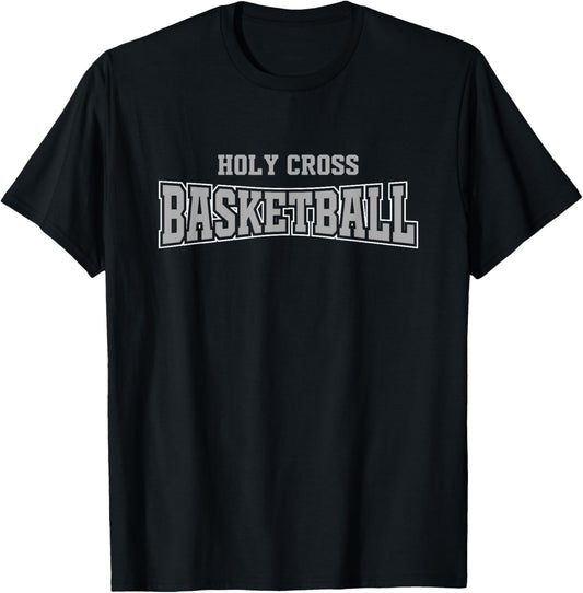Holy Cross High School Basketball Warp HS T-Shirt - T-Shirt | Black