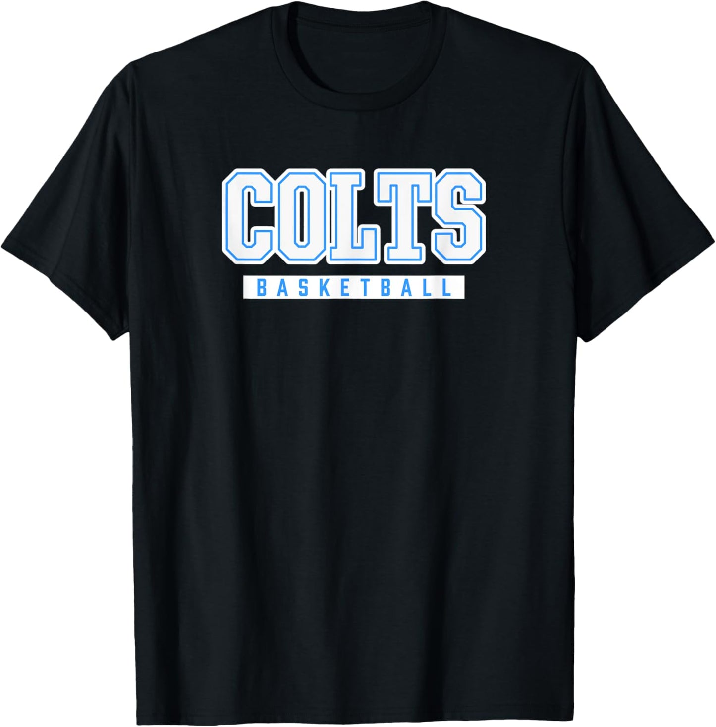 Colts Basketball Carson High School T-Shirt - T-Shirt | Black