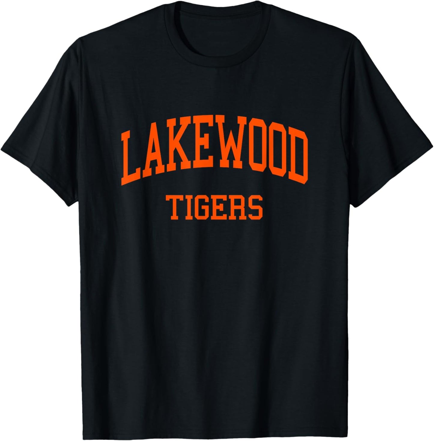 Lakewood High School HS Lakewood CO Retro Sports T-Shirt - T-Shirt | Black