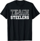 Steelers Fontana Teach Love Inspire Slogan HS T-Shirt - T-Shirt | Black
