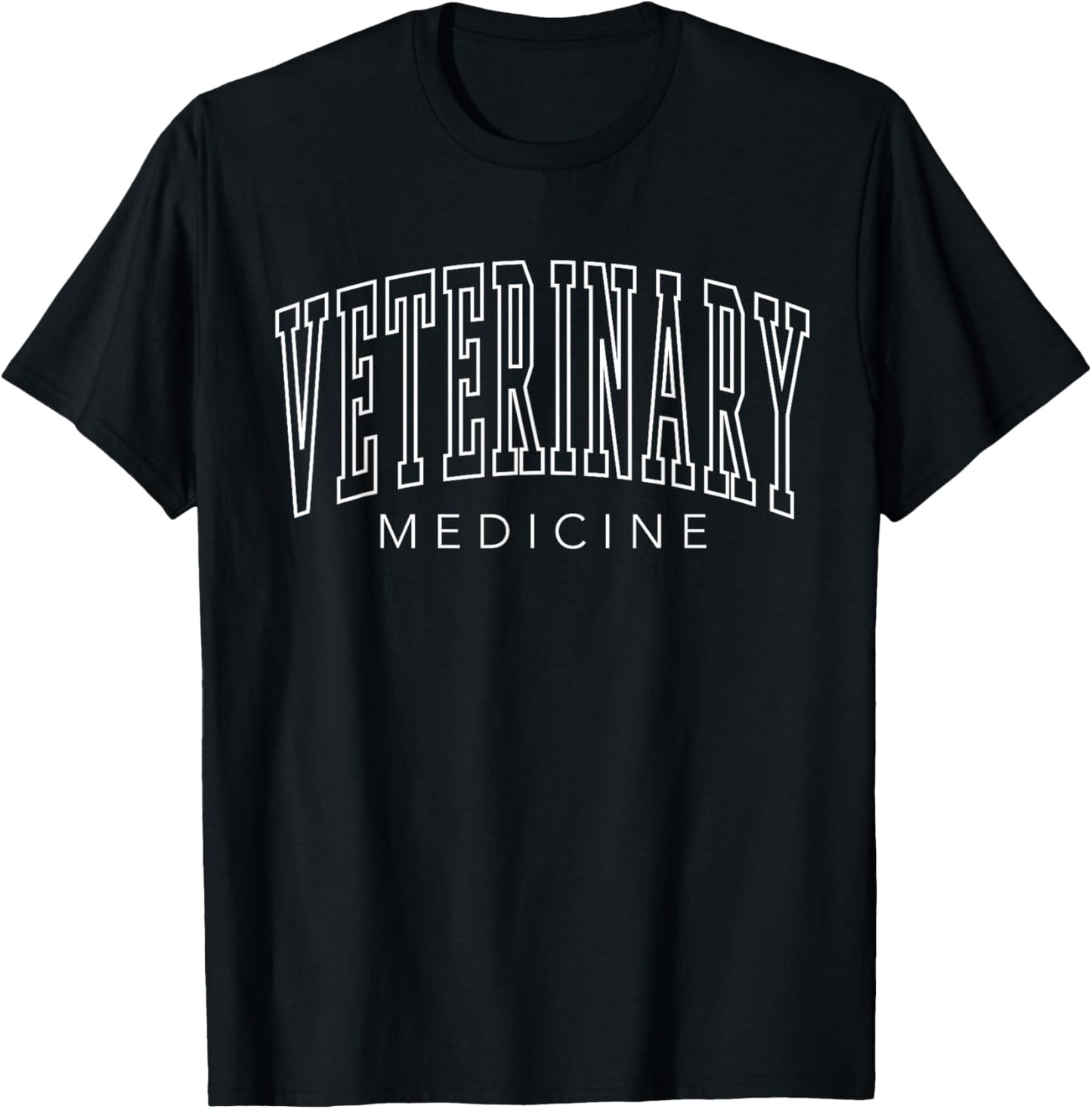 Veterinary Medicine Vet Med Veterinarian Tech T-Shirt - T-Shirt | Black