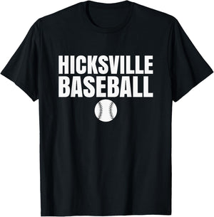 Hicksville High School Baseball T-Shirt - T-Shirt | Black