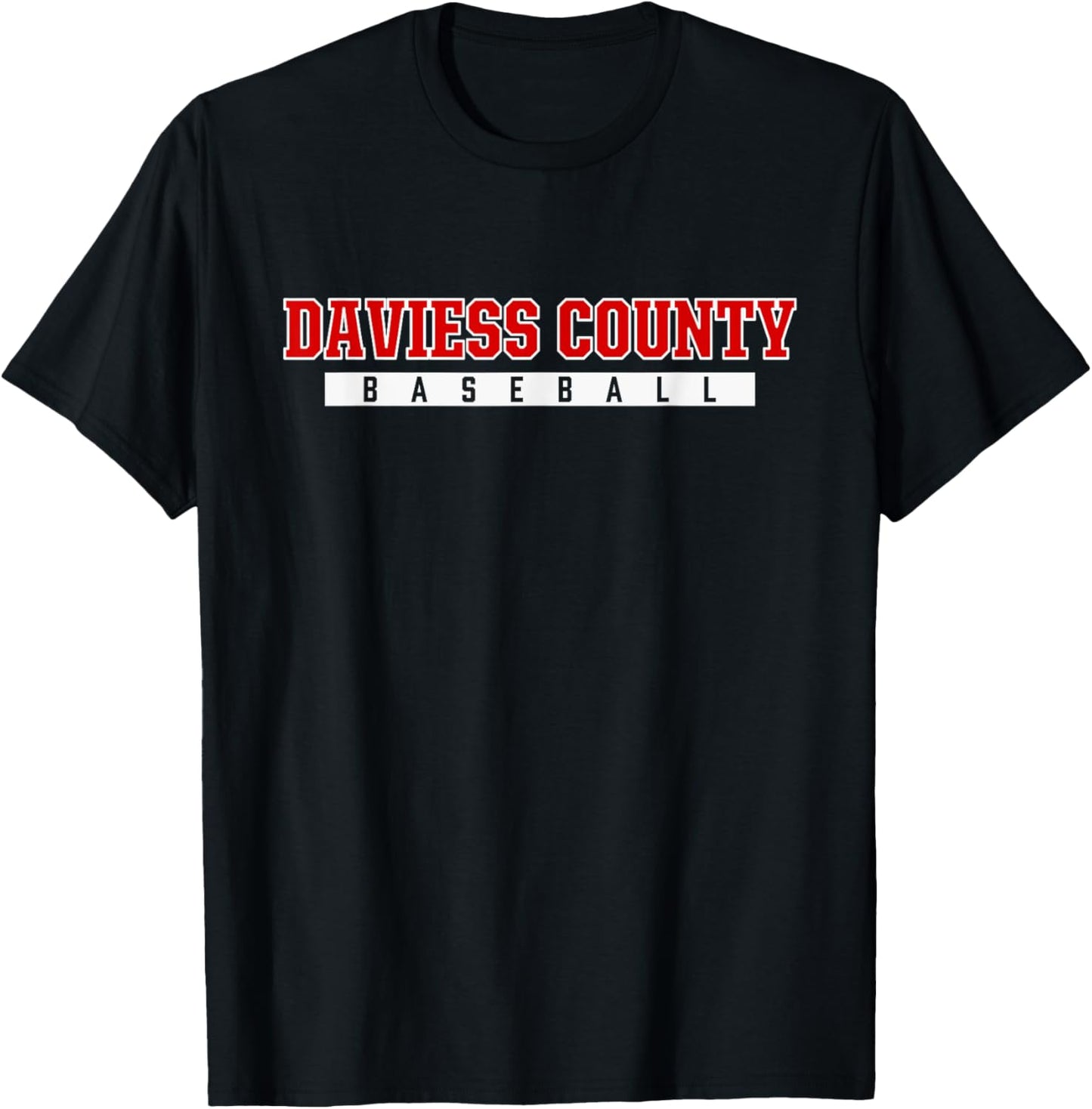 Daviess County High School Baseball T-Shirt - T-Shirt | Black