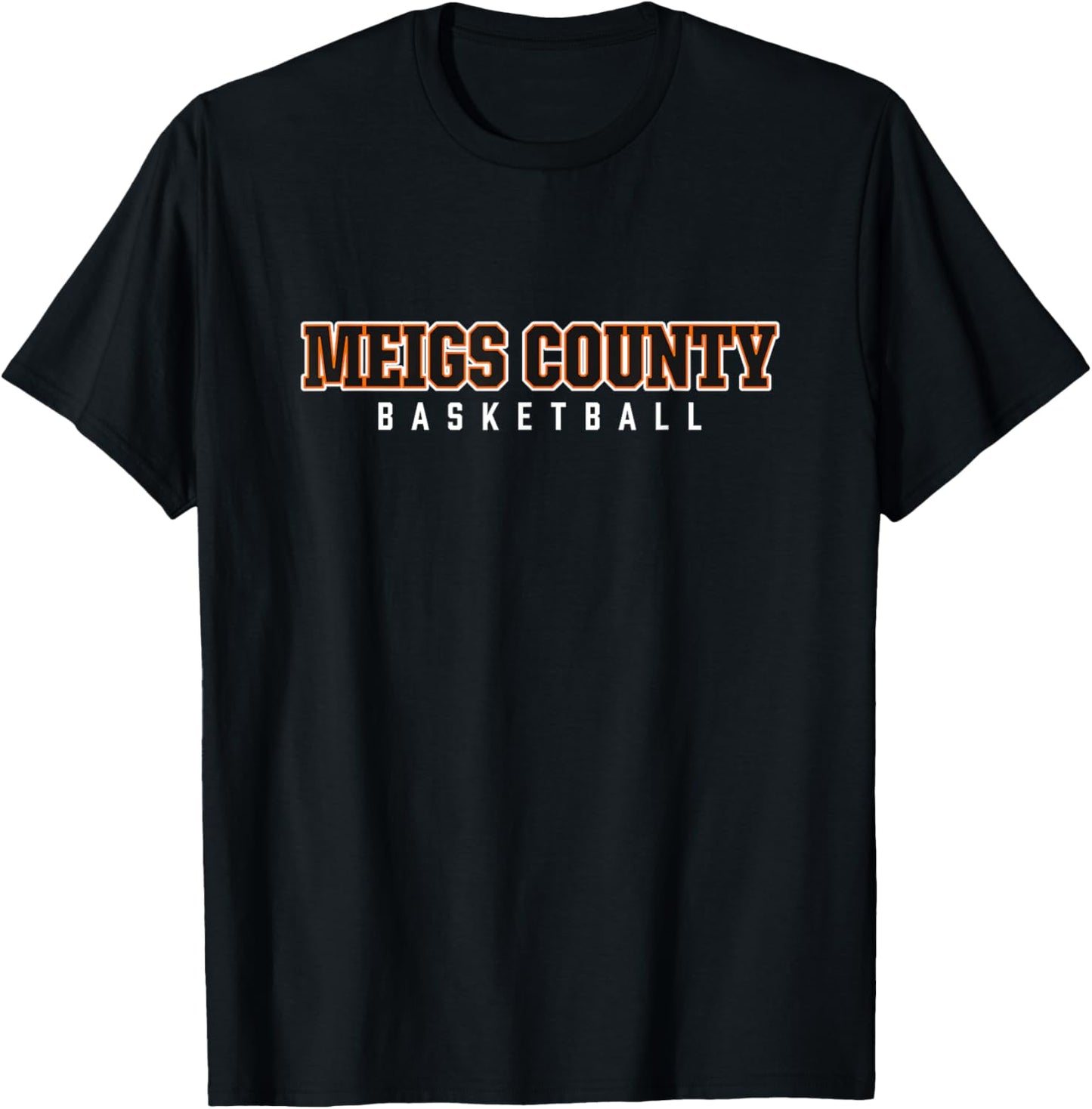 Meigs County High School Basketball T-Shirt - T-Shirt | Black