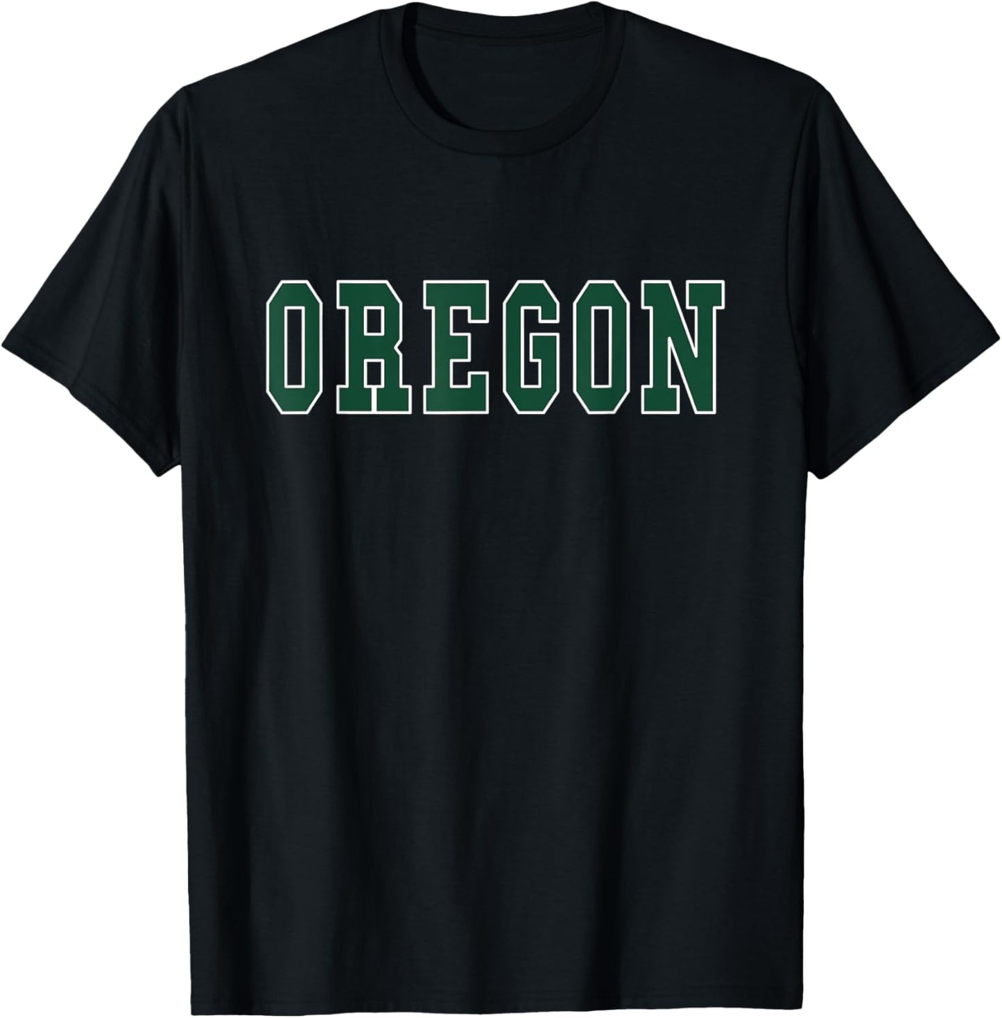 OREGON - Throwback Design - Classic T-Shirt - T-Shirt | Black