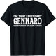 Gennaro Personal Name First Name Funny Gennaro T-Shirt - T-Shirt | Black