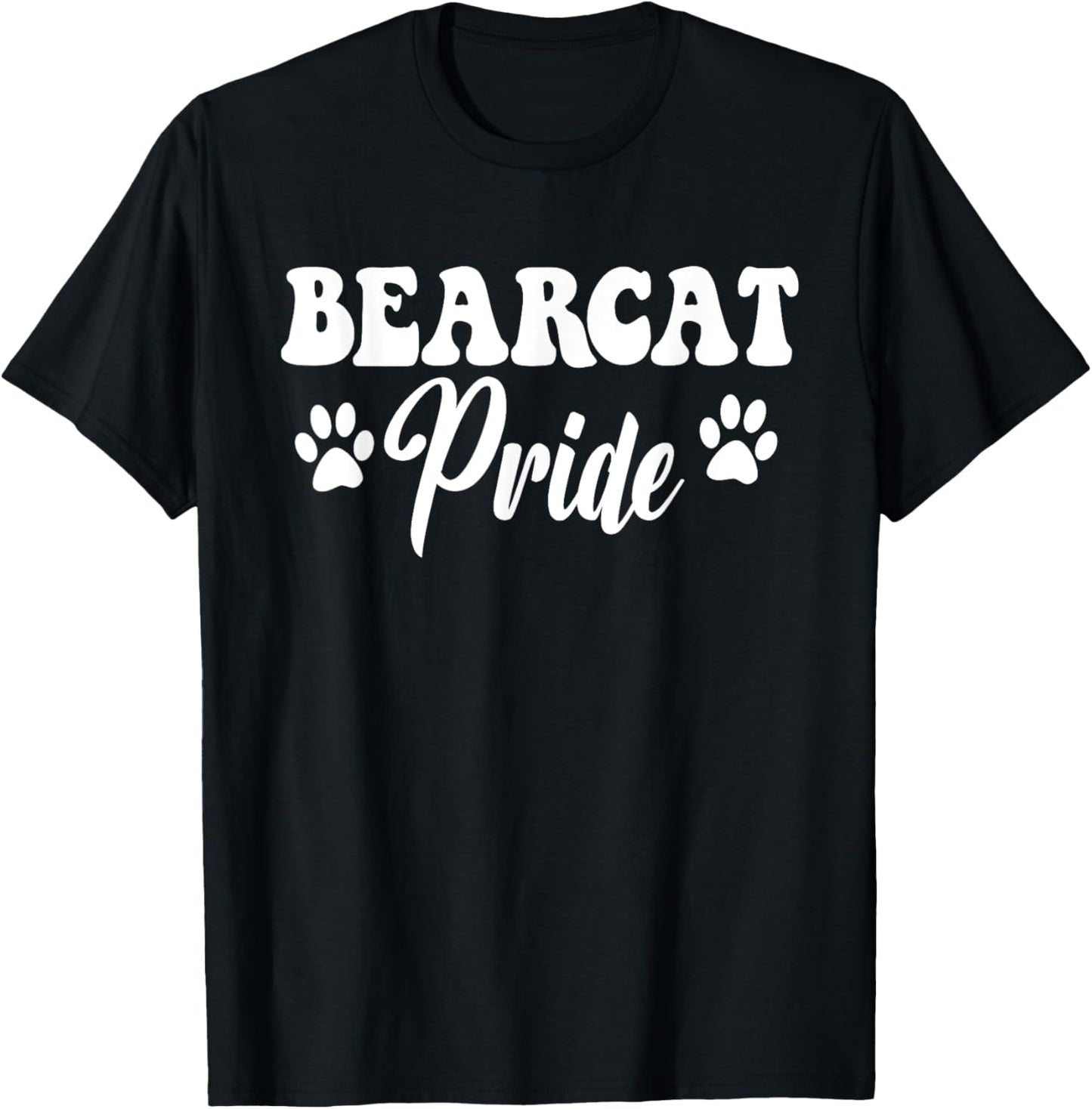 Bearcat Pride High School Bearcats Sports Team Bearcats Women Girls Kids T-Shirt - T-Shirt | Black