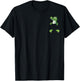 Funny Alligator lover Pet Cute Florida Alligator in a Pocket T-Shirt - T-Shirt | Black