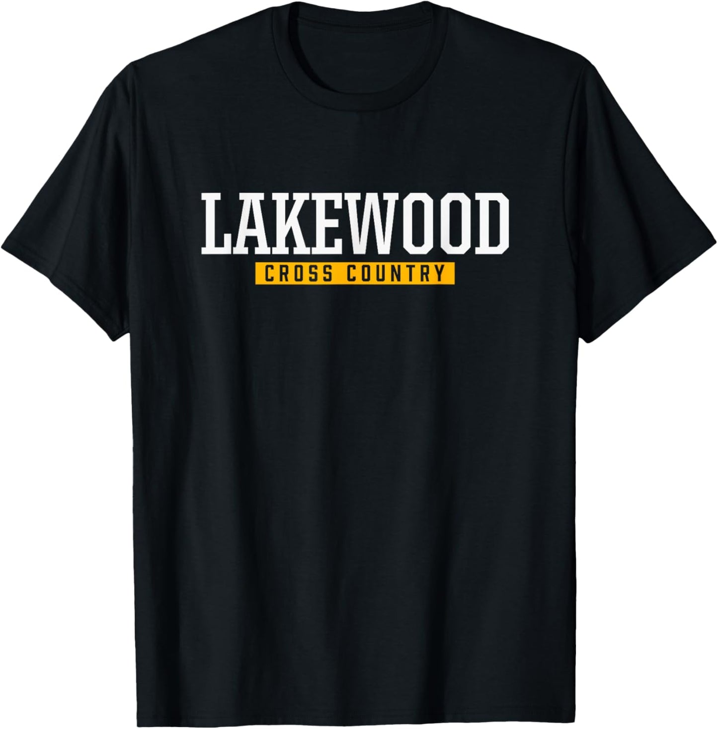Lakewood High School Cross Country T-Shirt - T-Shirt | Black