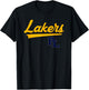 Prior Lake Lakers Logo Vintage Swoosh HS T-Shirt - T-Shirt | Black