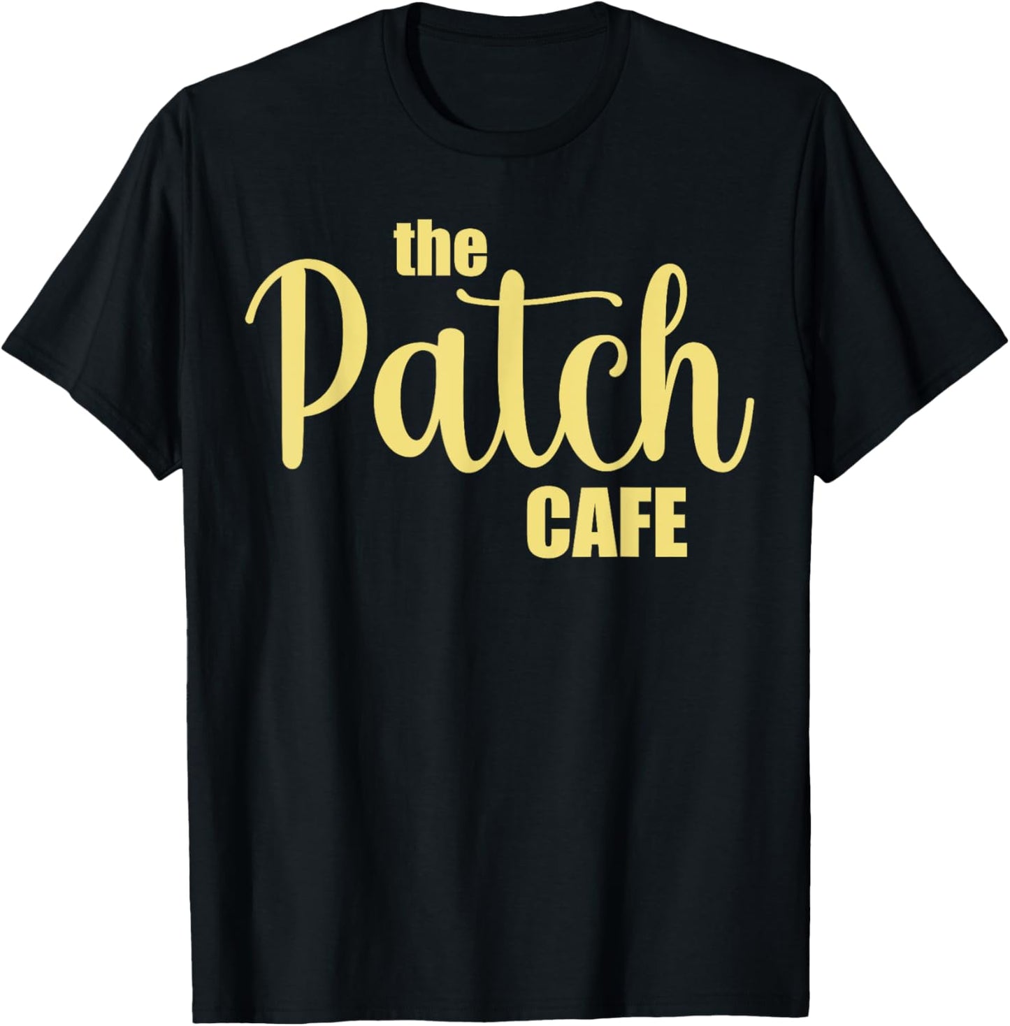 The Patch Cafe Black Adults Classic Fit T-Shirt - T-Shirt | Black