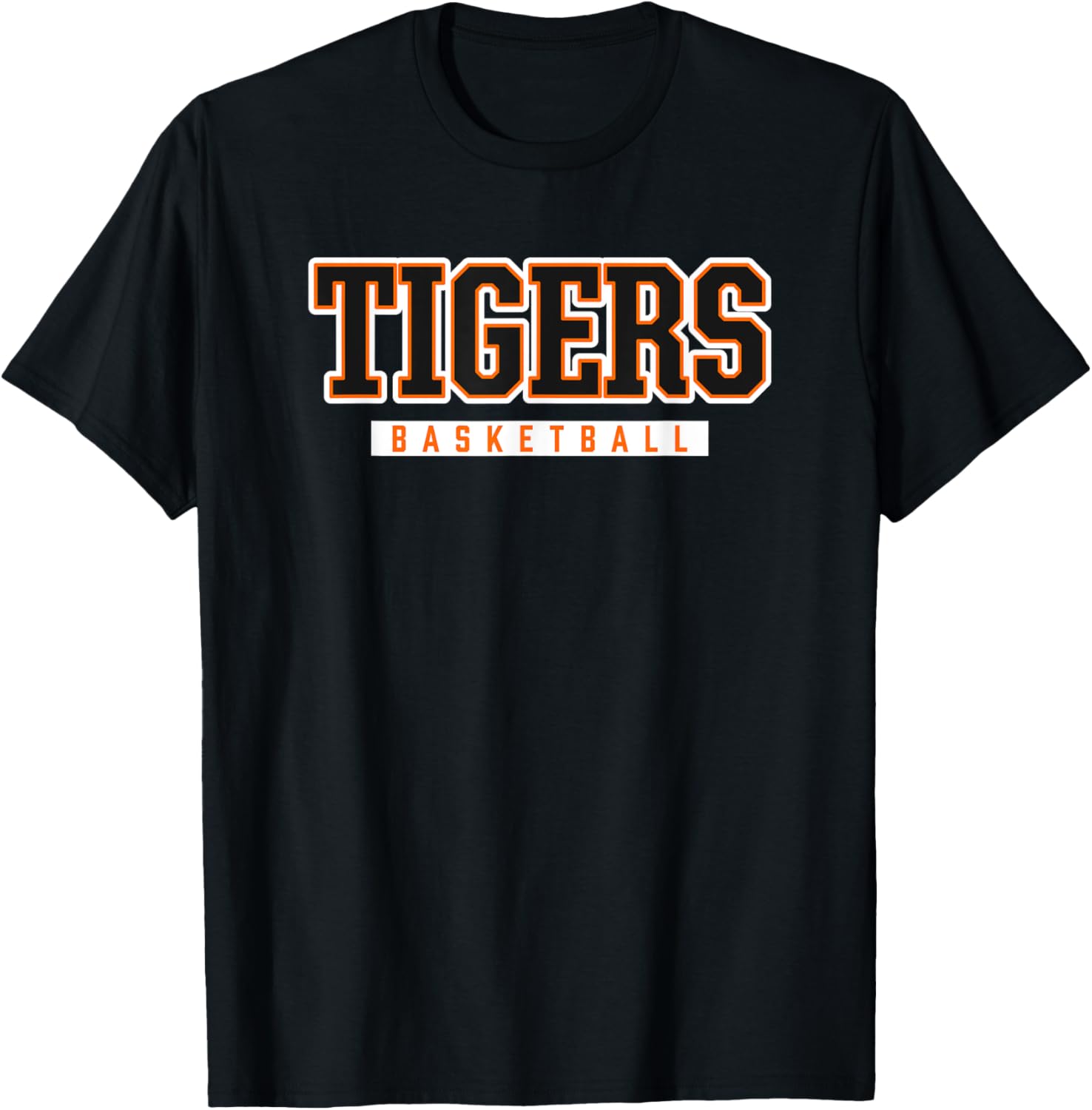 Tigers Basketball Princeton High School T-Shirt - T-Shirt | Black
